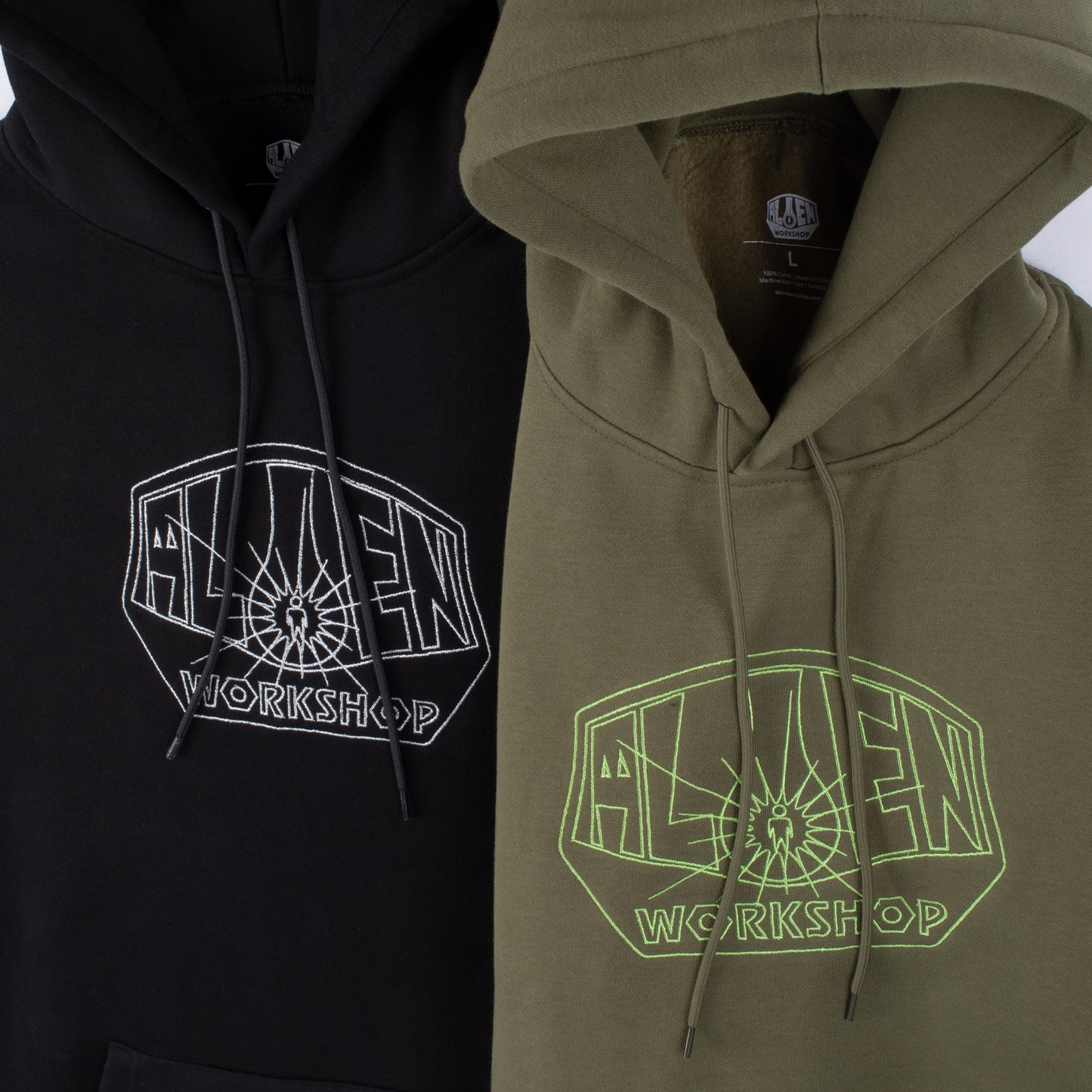 OG Logo Lines Hoodie Black