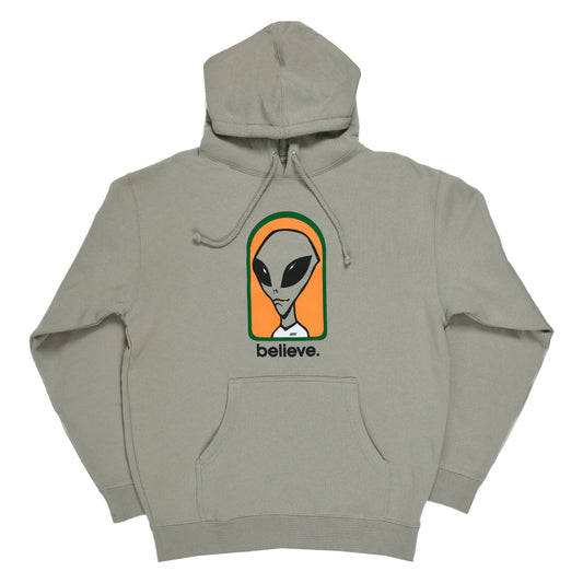 Believe Hoodie [Cement Grey]