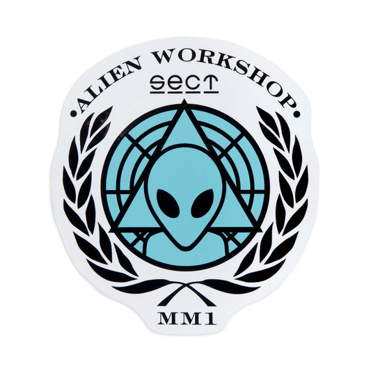 Alien Workshop AWOL Sticker - Blue