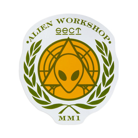 Alien Workshop AWOL Sticker - Orange