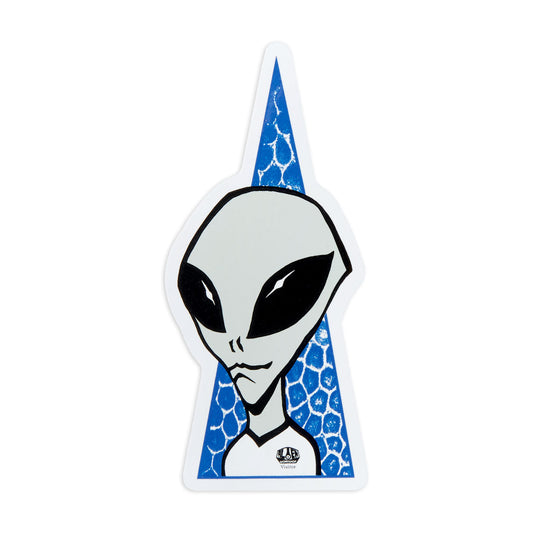 Alien Workshop Visitor Sticker - Blue