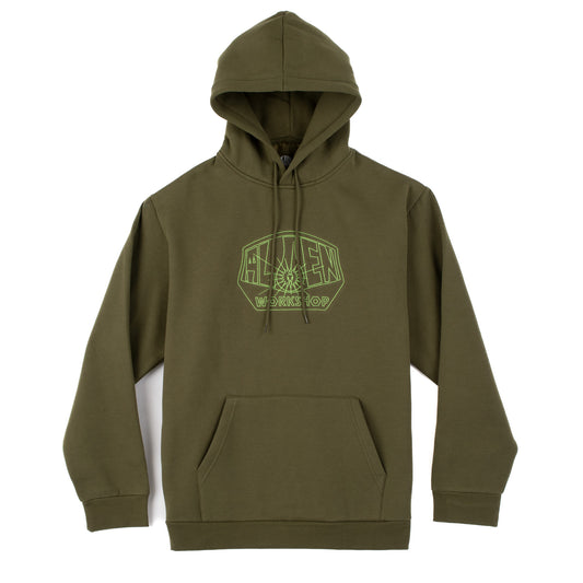 OG Logo Lines Hoodie Olive