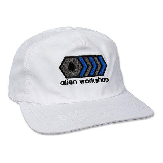 Bolts Strapback Hat White